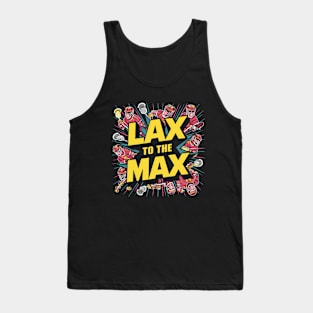 Lax To The Max Design Tank Top